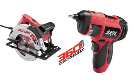 One lucky winner will win the new Skil 360 & a Circ Saw!