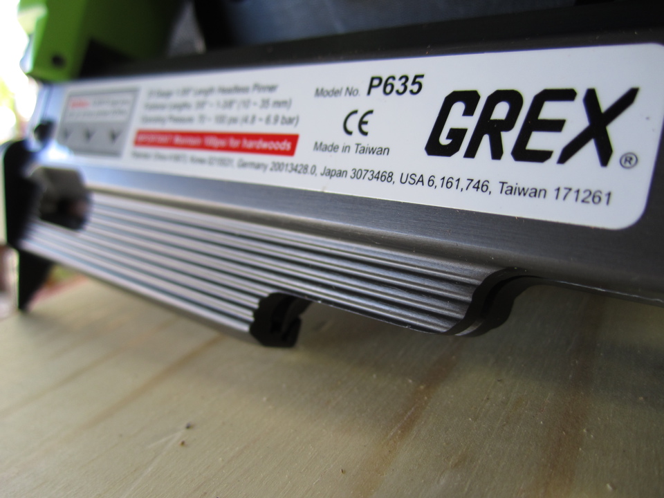 Grex P635, Porter Cable PIN138 and Hitachi NP35A 23 Gauge Pin Nailers