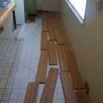 Letting the material acclimate before instaltion.