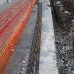 Rebar Ready to be Manipulated by Man-Hands
