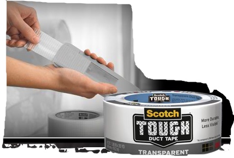 3M™ Scotch® Tough Duct Tape - Transparent, 1 ct - Harris Teeter