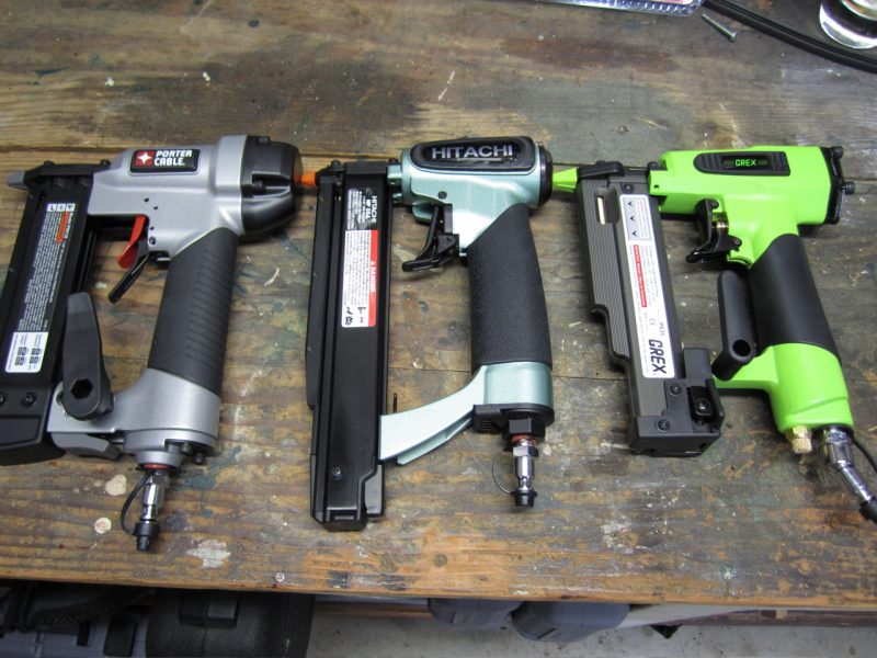 porter cable hitachi and grex 23 gauge pin nailers