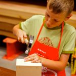 starting-young-D'Arcy Norman Boy woodworking