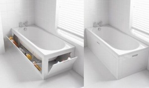 Bathtub storage