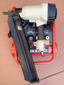 framing nailer with C1010 compressor