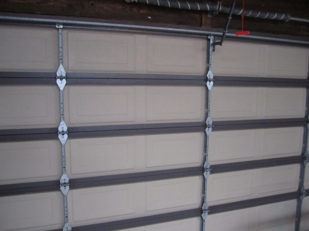 Garage Door Insulation Kit How-To and Review - Garage Door Insulation Before