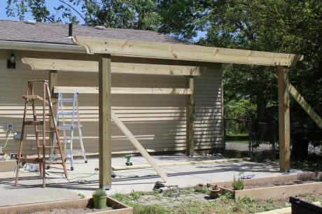 How to Build a Pergola in Two Days on a Budget - Detailed How-To