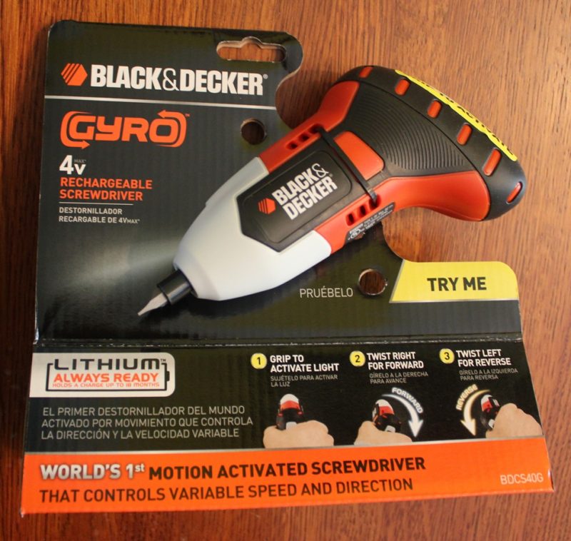 Black and Decker Gyro Screwdriver - The Future is Here - Tools In Action -  Power Tool Reviews