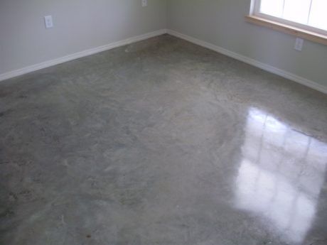 Finished Concrete Slab