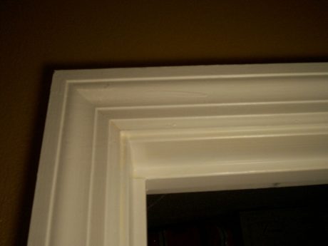 Graining from not Sanding the Trim Between Coats