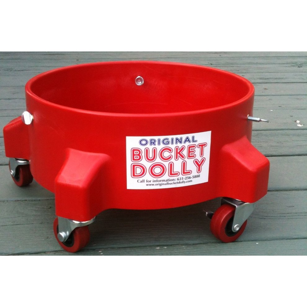 Bucket Boss Super Stacker Small Parts Organizer - Red Tray For 5-Gallon Buckets