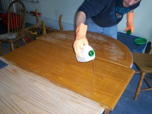 Pouring on the goo