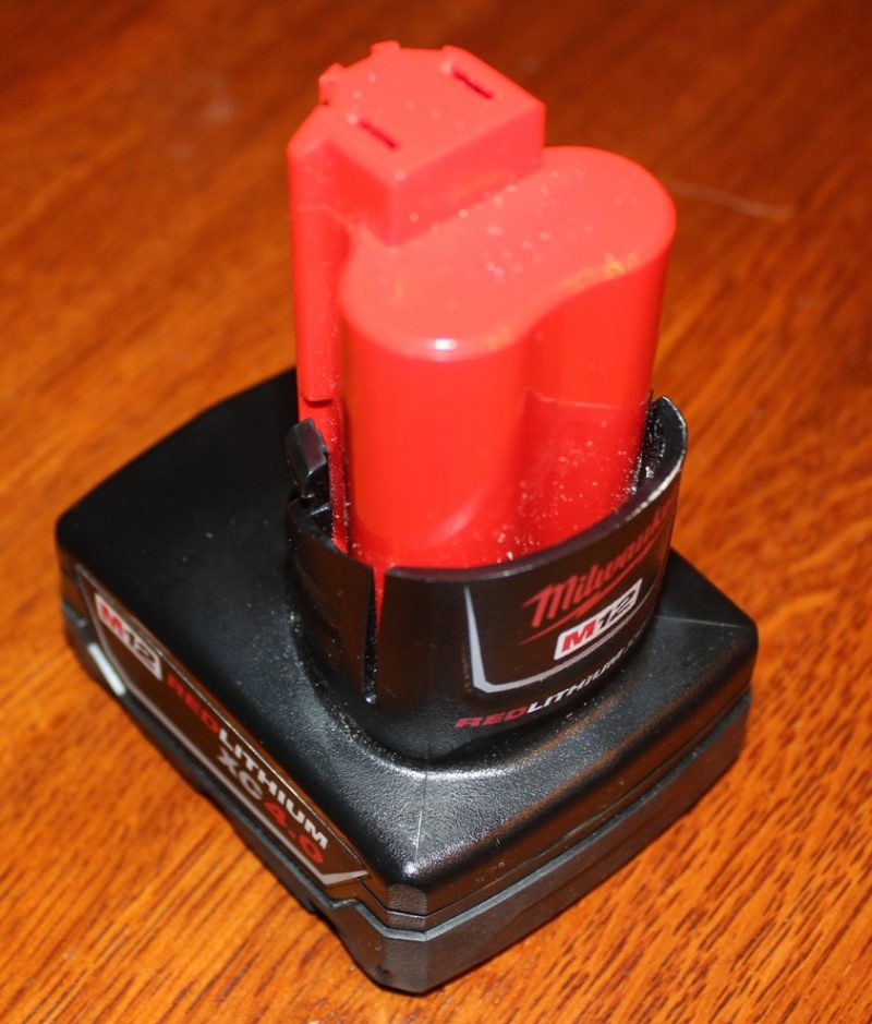 Even the INSIDE of the batteries are red!