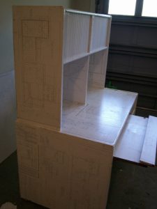 First coat of poly makes it shine like a diamond in a goats rump