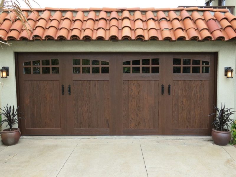 Clopay garage door after