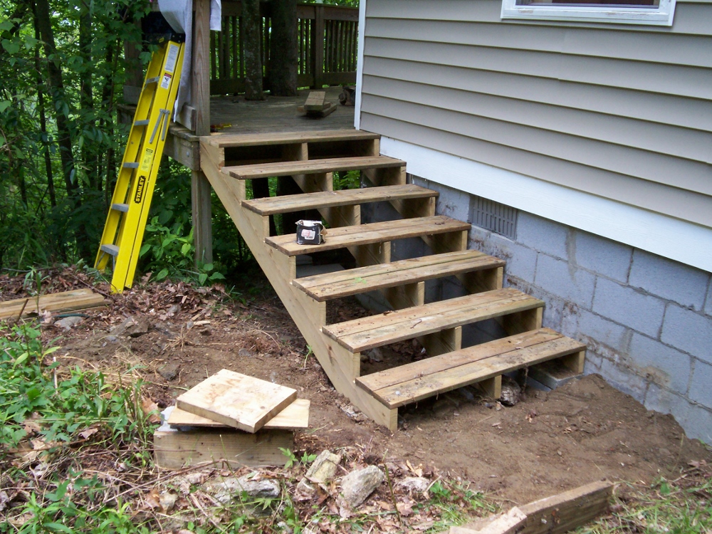 How To Build Wooden Stairs Encycloall