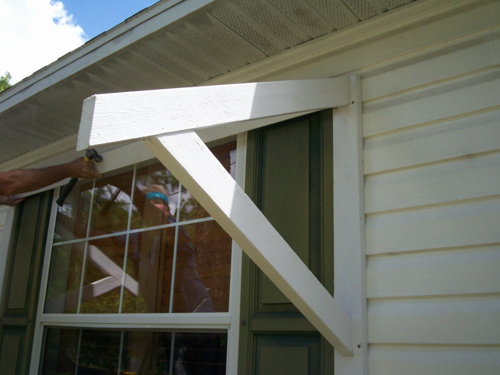 Yawning over your Awning? DIY Awnings on the Cheap - Home Fixated