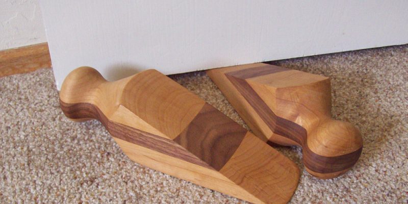 Stop Swinging Doors With These Lathe Turned Custom Door Stops