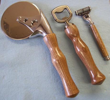A well supplied tool stash for all your bottle, beard and pizza needs