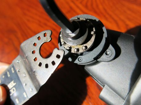 While not tool-free, QuickFit helps minimize accessory change time and hassle