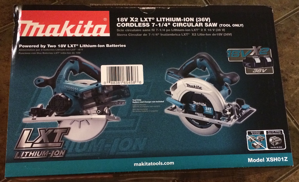 Makita X2 Cordless Saw Review with 36 Volts