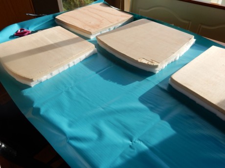 oilcloth for outdoor chair re-upholstry
