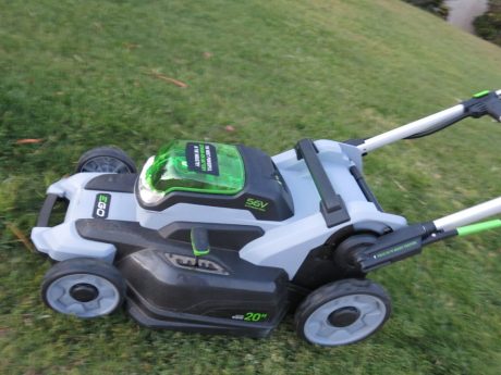 Bringing new meaning to stroking your ego - the Ego Power Plus is an appealing new cordless mower