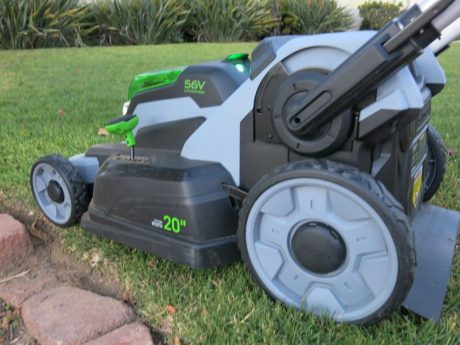 Slick and convenient one-touch height adjustment takes your lawn from crew cut to shaggy hippie
