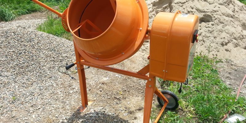 Harbor Freight Cement Mixer Review