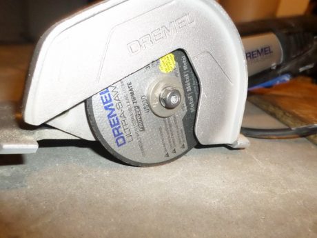 The Ultra Saw eats metal for breakfast too