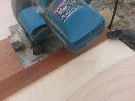 Old Blue...she ain't purty, but she cuts staight every time.