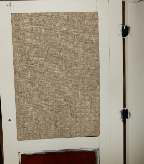 I wanted every surface to be useable. Bulletin board, dry erase board, and chalk board paint made the goal reality.