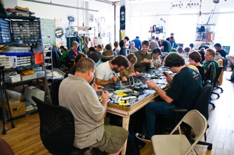 "Arduino for total newbies" at Noisebridge in San Francisco