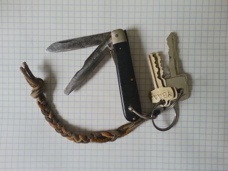 Calamus electricians knife, WWII era.