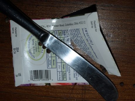 scrape seeds