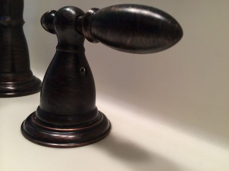 leaking bathroom faucet