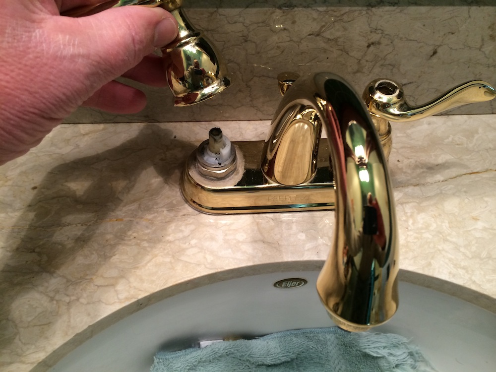 How to Fix a Leaking Bathroom Faucet Quit that Drip