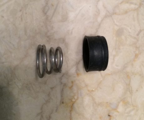 leaking bathroom faucet