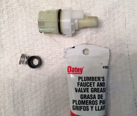 leaking bathroom faucet