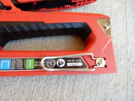 milwaukee staple and nail gun