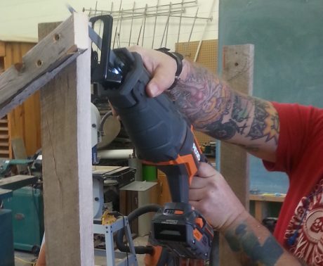 The Gen5X recip makes quick work of 2x material
