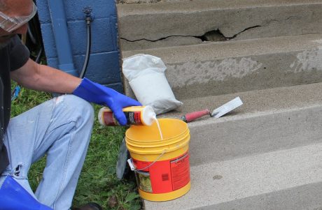 quikrete stair repair