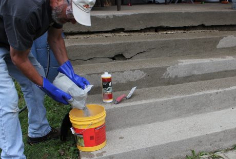 quikrete stair repair