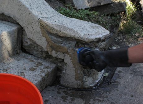 quikrete stair repair