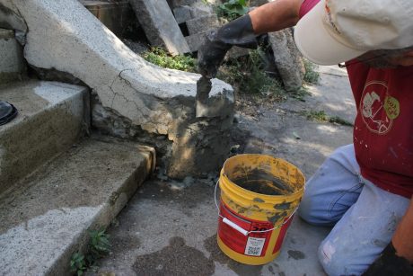 quikrete stair repair