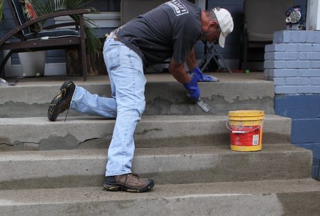 quikrete stair repair