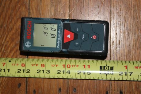 laser measuring