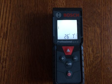 laser measuring