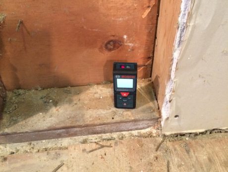 laser measuring