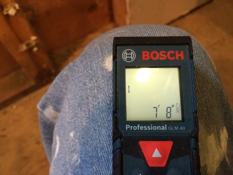 laser measuring